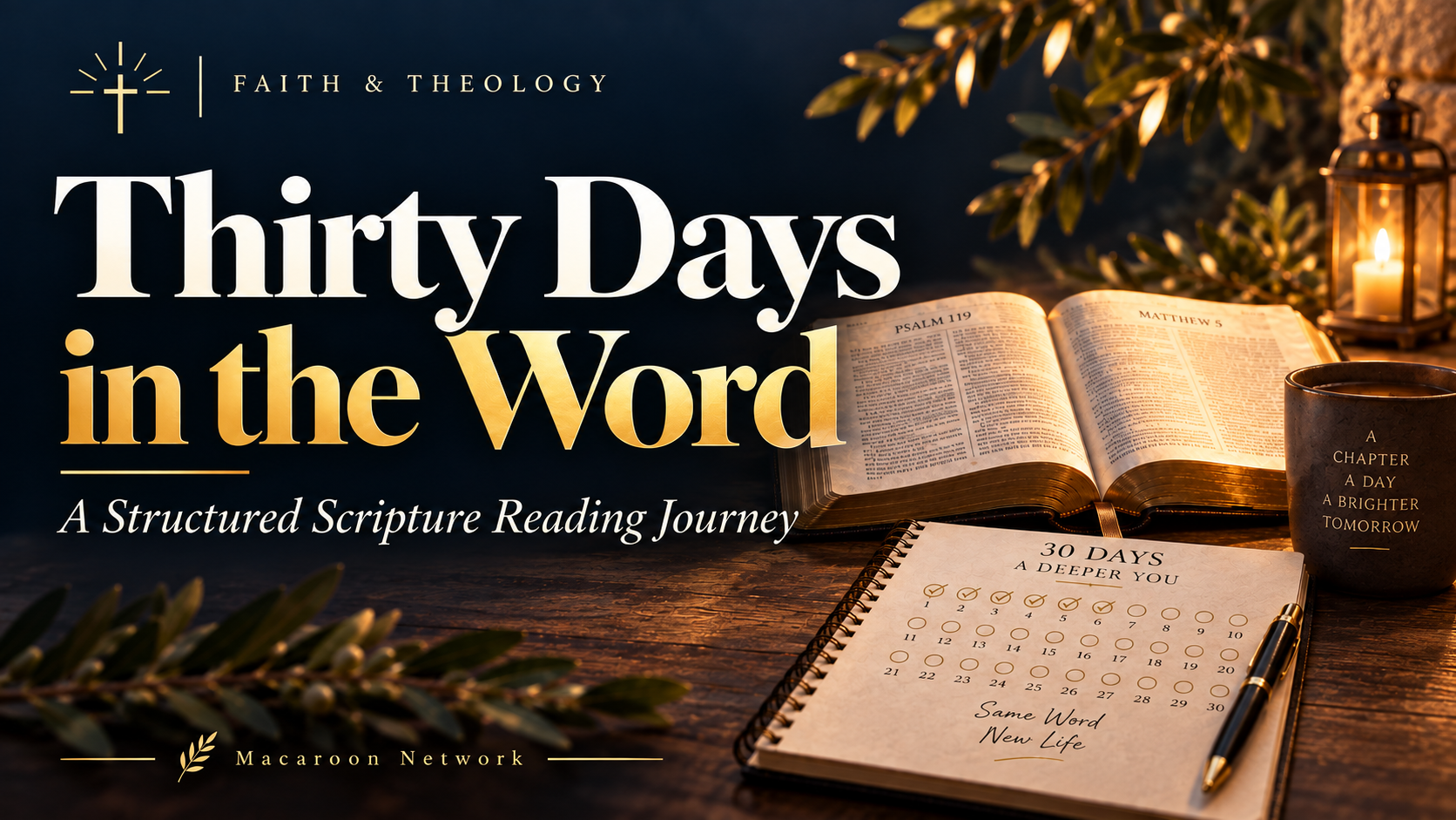 Thirty Days in the Word cover